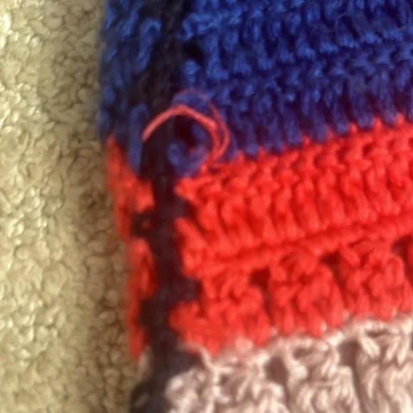 Cashel Women's Multi-Colored Striped Crochet Dress Size Small - Picture 10 of 14